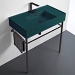 Scarabeo 5123-CON-BLK Sink Finish